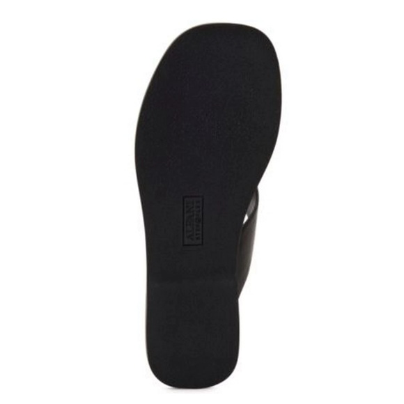 🖤🖤 ALFANI Womens Toe-Loop Asymmetrical Comfort Square Toe Slip On Sandals 6M - Picture 4 of 6